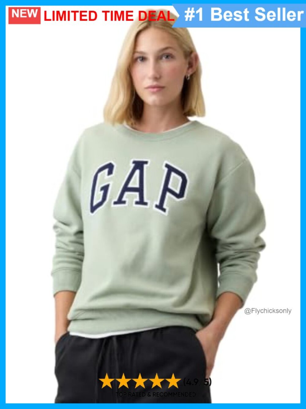 Heritage Crewneck Sweatshirt Cotton Blend Pullover Long Sleeve